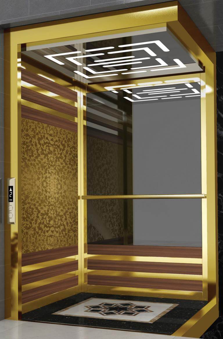 Кабина лифта модель Desert.