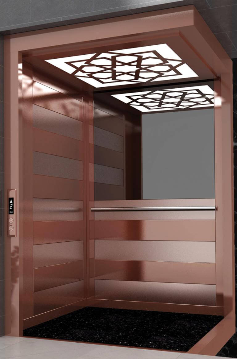 Кабина лифта модель Ocre.