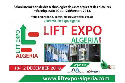 Lift-Expo Cezayir Asansör Fuarı.