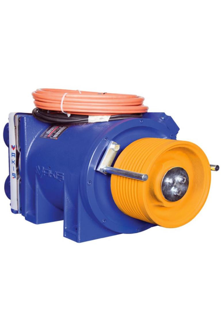 AKIS AK2-6 Gearless lift machine motor.