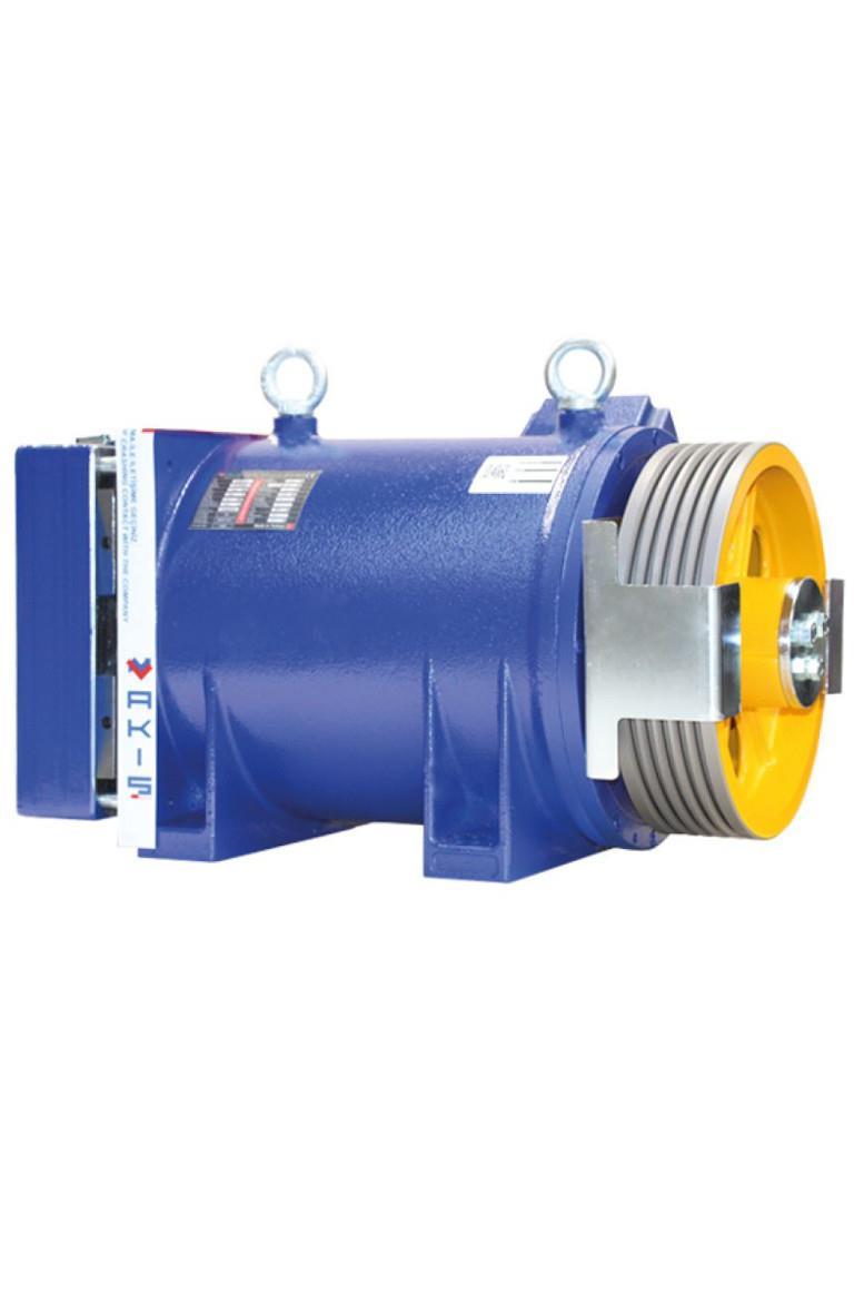 AKIS AK4 Gearless lift machine motor.