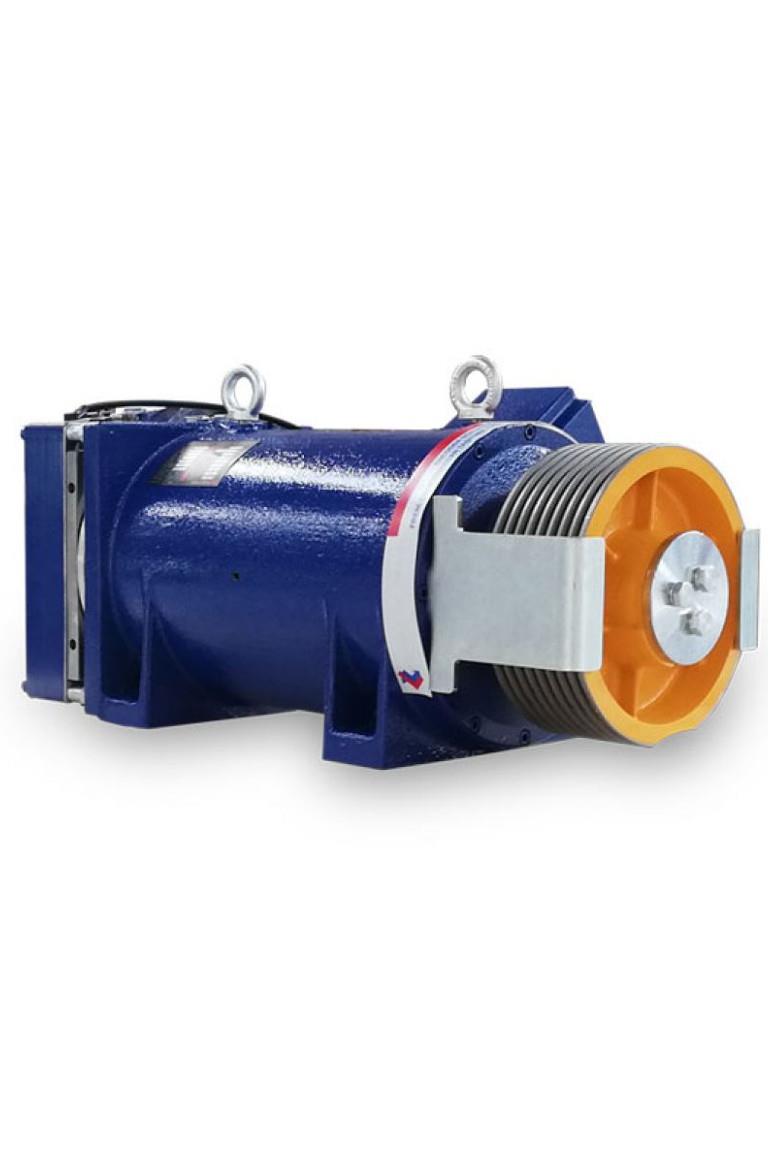 AKIS S200 Gearless lift machine motor.