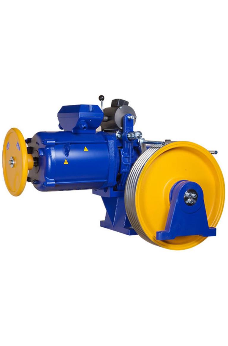Akış ZF102 Asansör Makina Motoru - Yan Yataklı.