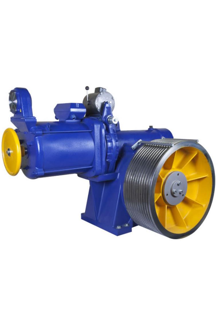 Akış ZF142 Asansör Makina Motoru - Yan Yataksız.