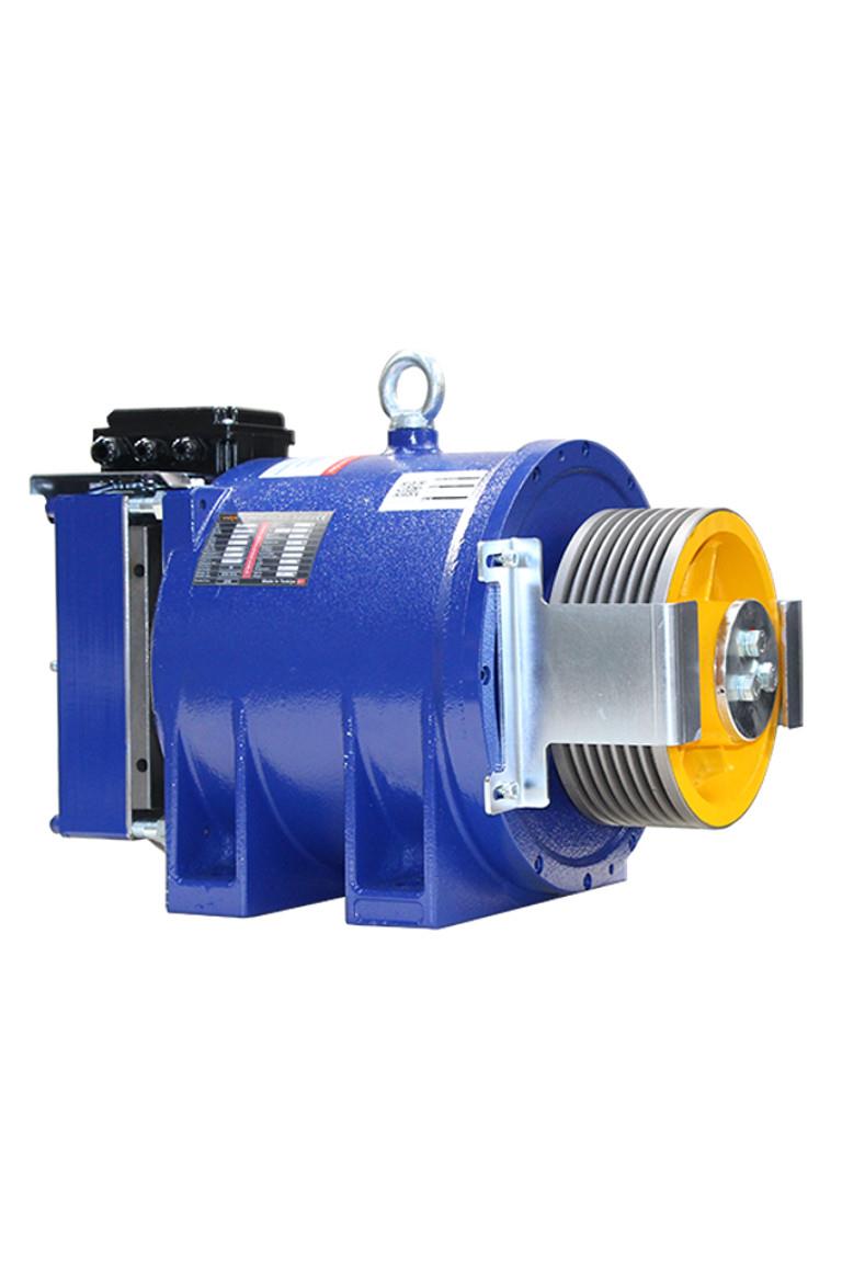 VOLPI MRL Gearless lift machine motor.