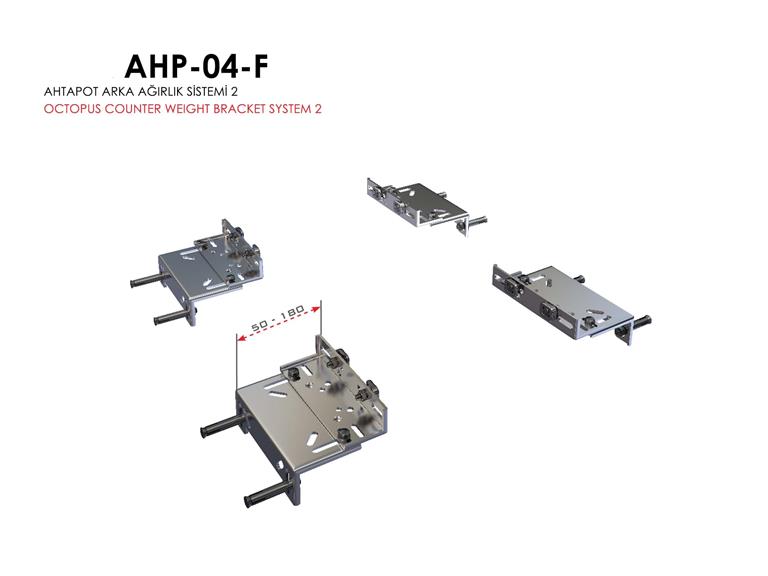 Asansör Ray Konsol Takımı - Arkadan Ağırlıklı AHP 04-F.