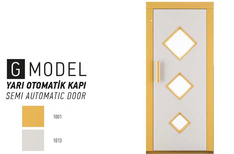 Semi Automatic Lift Door - G Model.