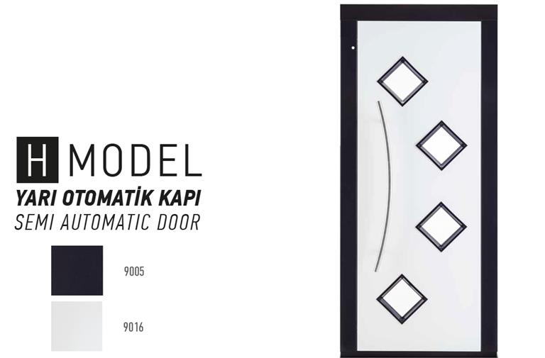 Semi Automatic Lift Door - H Model.