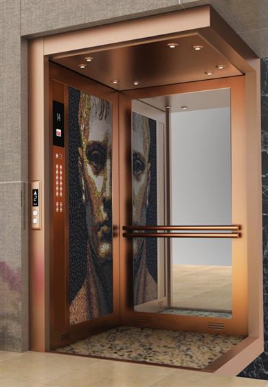 Elevator Cabin FACE to FACE Model.