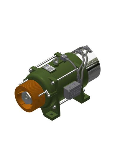 NAGEL 200-2 Gearless Lift Machine Motor.